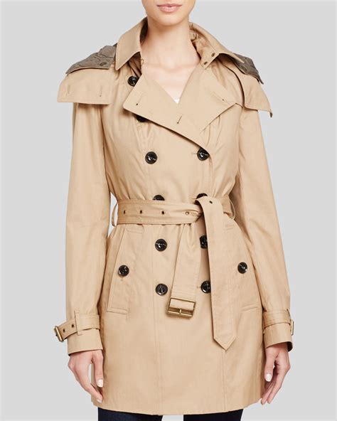 burberry brit reymoore|Burberry Reymoore Hooded Cotton Trench Coat .